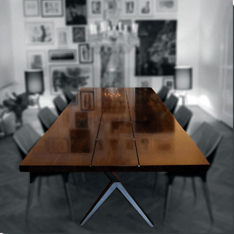 Spisebord flot og unikt designede eg spiseborde i egetræ!